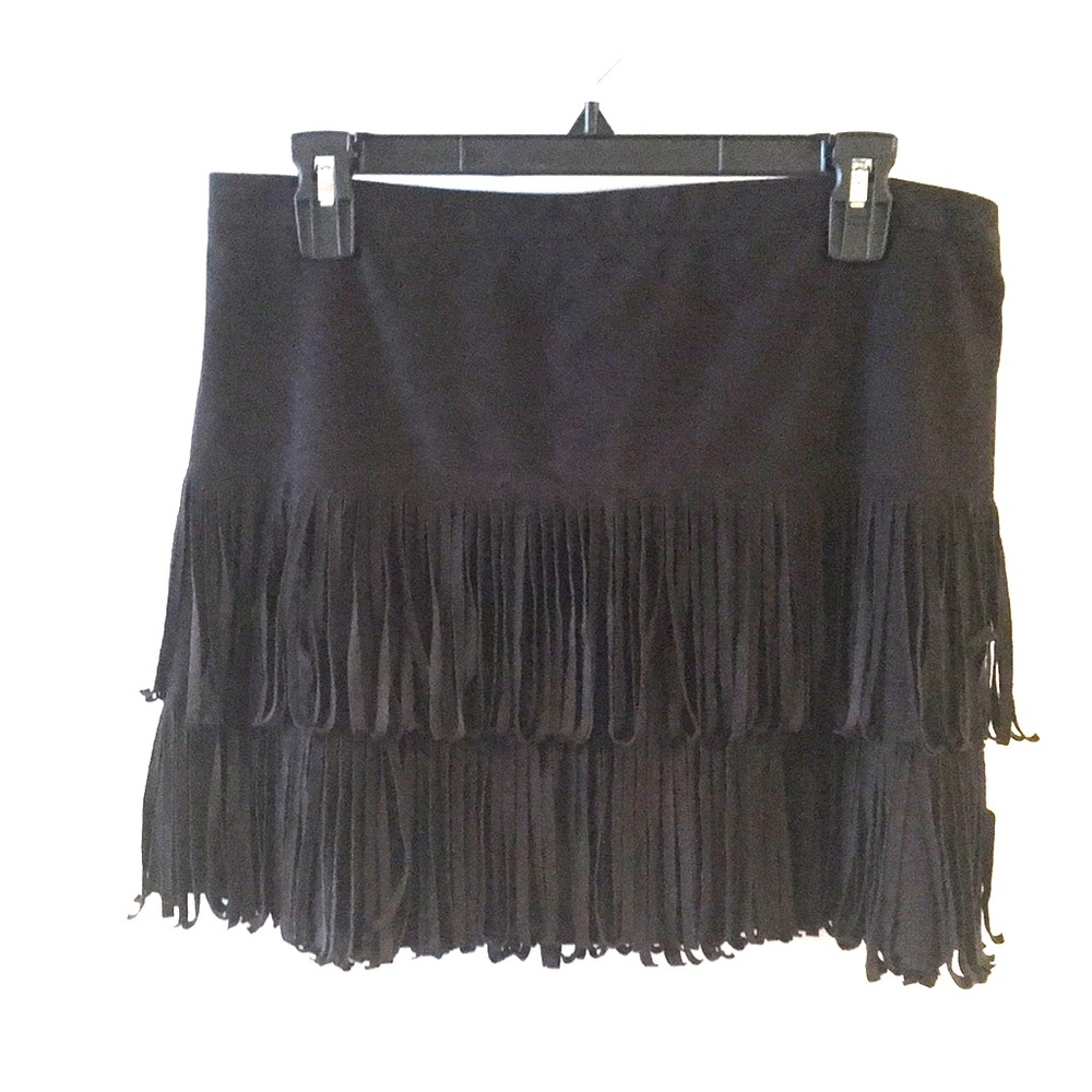 Hollister Fringe skirt